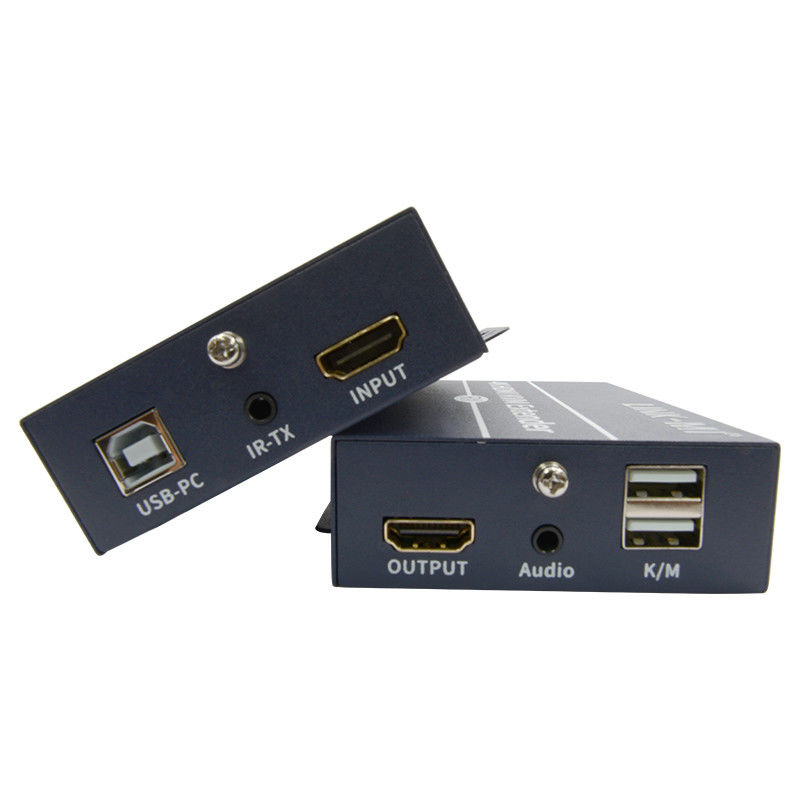 120m 4K KVM Extender HDMI Over Cat 6 / Cat6e Kabel untuk keyboard mouse