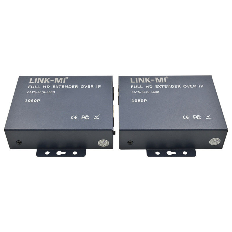 200M 1080p HDMI KVM Extenderhdmi Hdmi Over TCP/IP Dengan Loop Out Point To Multi Point