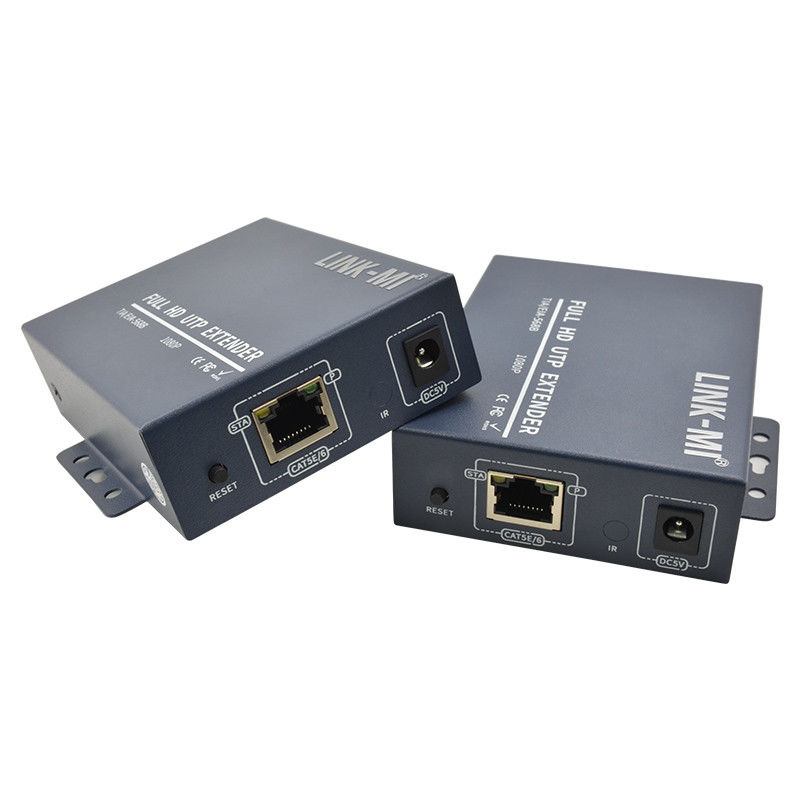 1080P 120M HDMI Over Cat5E Cat6 Video Extender Kabel Dengan Fungsi IR UTP Extender