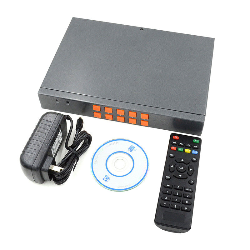 PIP POP 4k 60hz Hdmi Switcher 2x1 Multiviewer Setiap Gambar Zoom In / Out 1080P