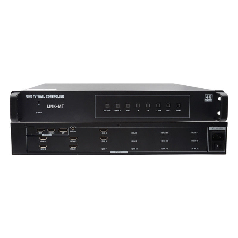 2X3 HDMI Video Wall Controller 4K 1x4 1X3 1X2 TV Wall Processor Untuk 6 display