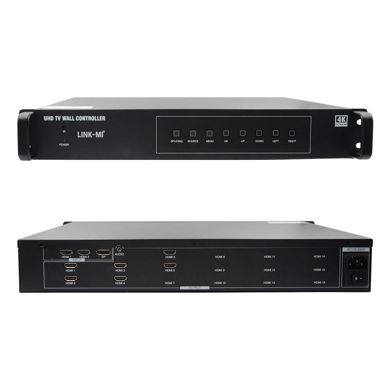2X3 HDMI Video Wall Controller 4K 1x4 1X3 1X2 TV Wall Processor Untuk 6 display