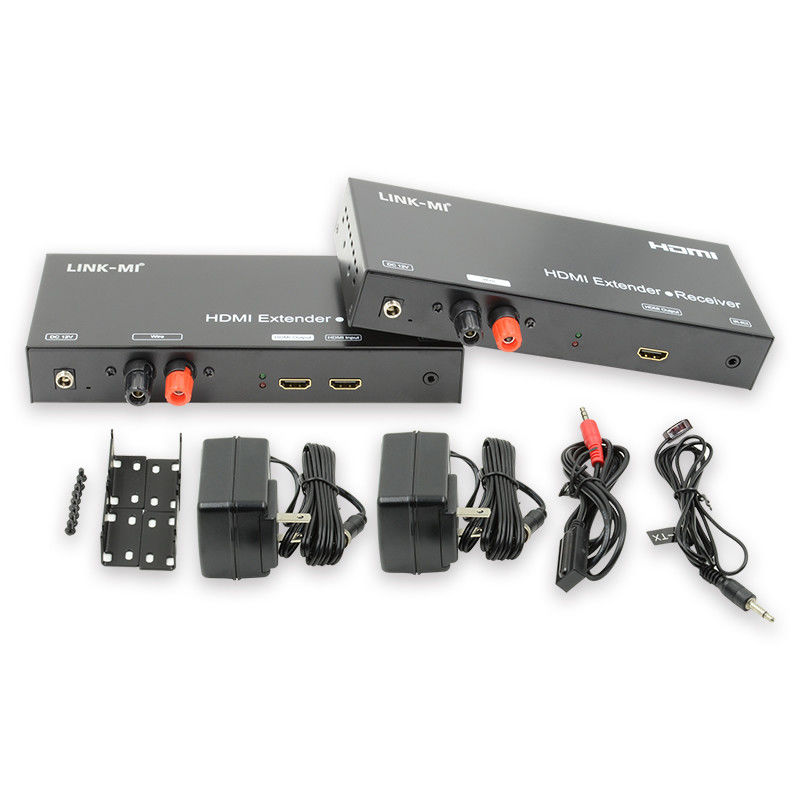 DTV HDTV AV Lebih IP 1080P HDMI Extender Lebih Kabel 600M AV Lebih Cat5e / 6 Kabel