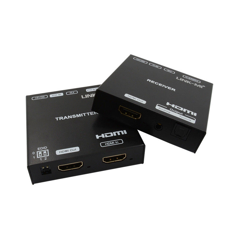 70M 4K KVM HDMI Extender Dengan Dukungan Loop Out HDR10 Dual POC SPDIF Audio Extraction
