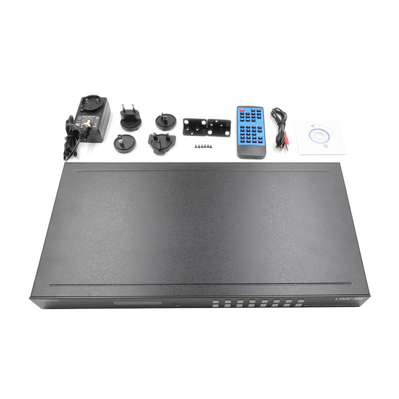 8x8 4K HDMI Modular Matrix Switcher Dengan SPDIF Out IP Web GUI Control Untuk 8 Tampilan UHD