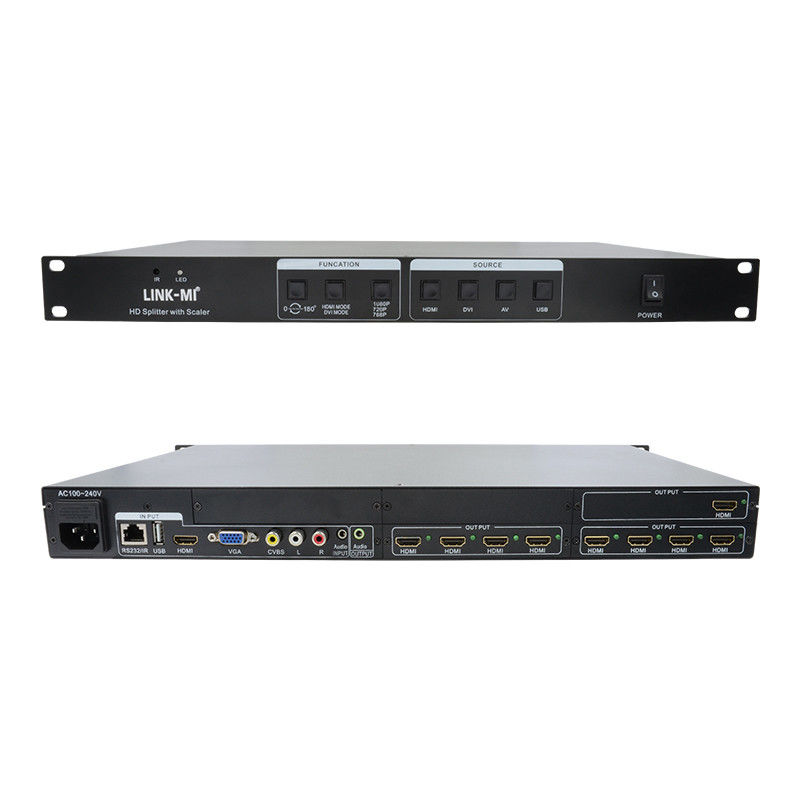 4X20 HDMI Splitter 4K Dengan Scaler Hdmi Audio Splitter 4k 4 hingga 20 Channel