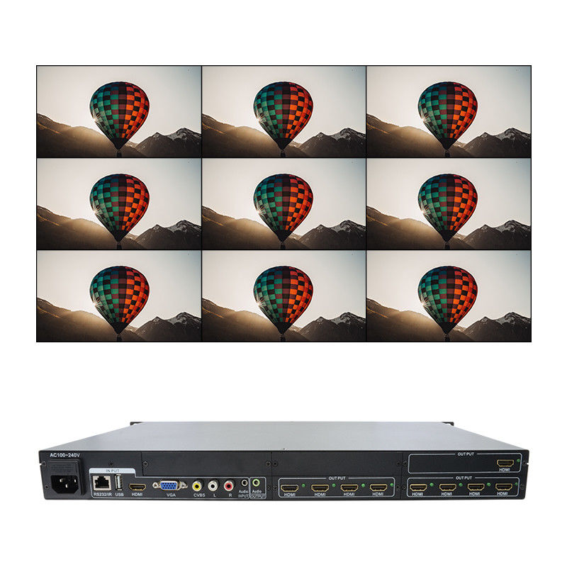4X20 HDMI Splitter 4K Dengan Scaler Hdmi Audio Splitter 4k 4 hingga 20 Channel