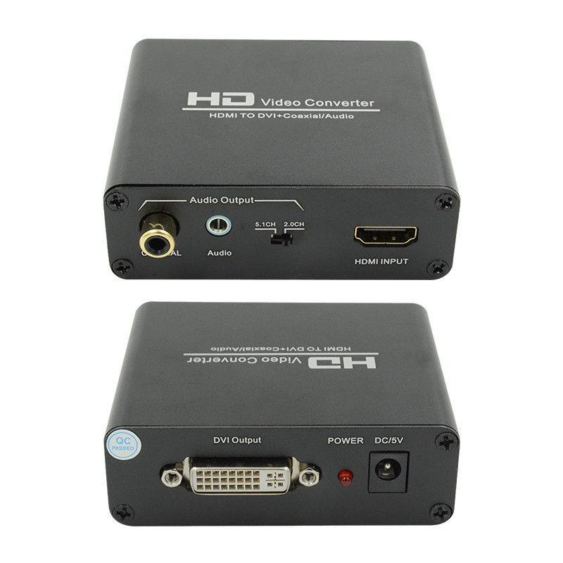 1920x1080 HD Video HDMI Konverter HDMI Ke DVI Konverter Untuk PS3 Blu-Ray DVD