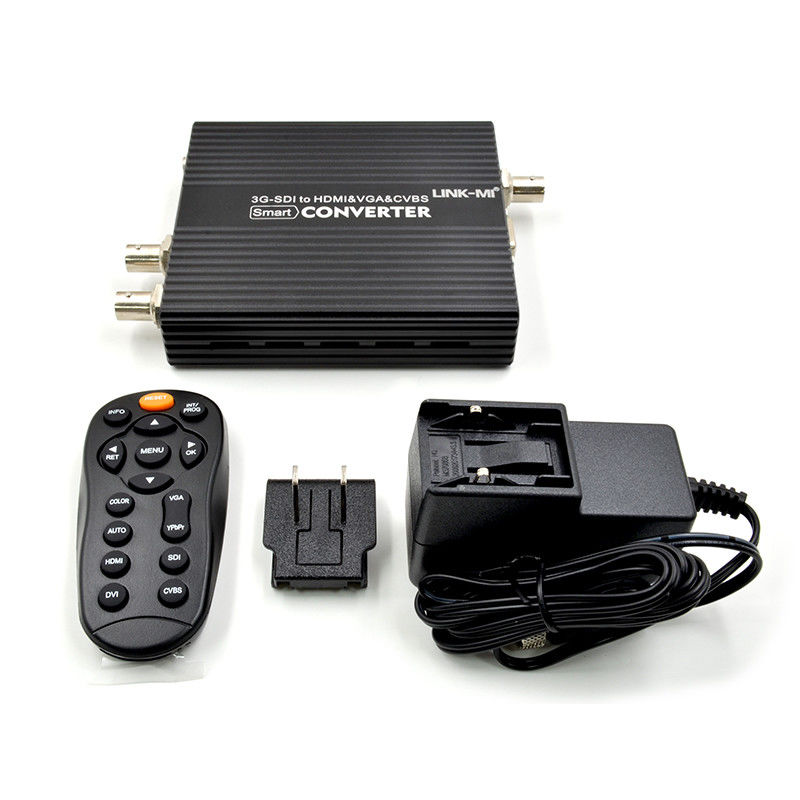 CVBS SDI ke Konverter HDMI Semua Cvbs ke HDMI SDI ke Konverter Video VGA 75 Ohm