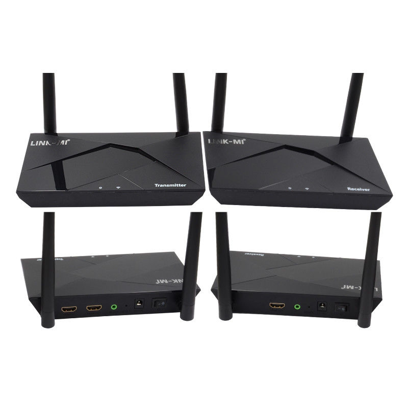 100M HDMI Extender Over Wireless Dengan Dukungan Loop Out 1080P 60Hz YUV 4:44 8Bit
