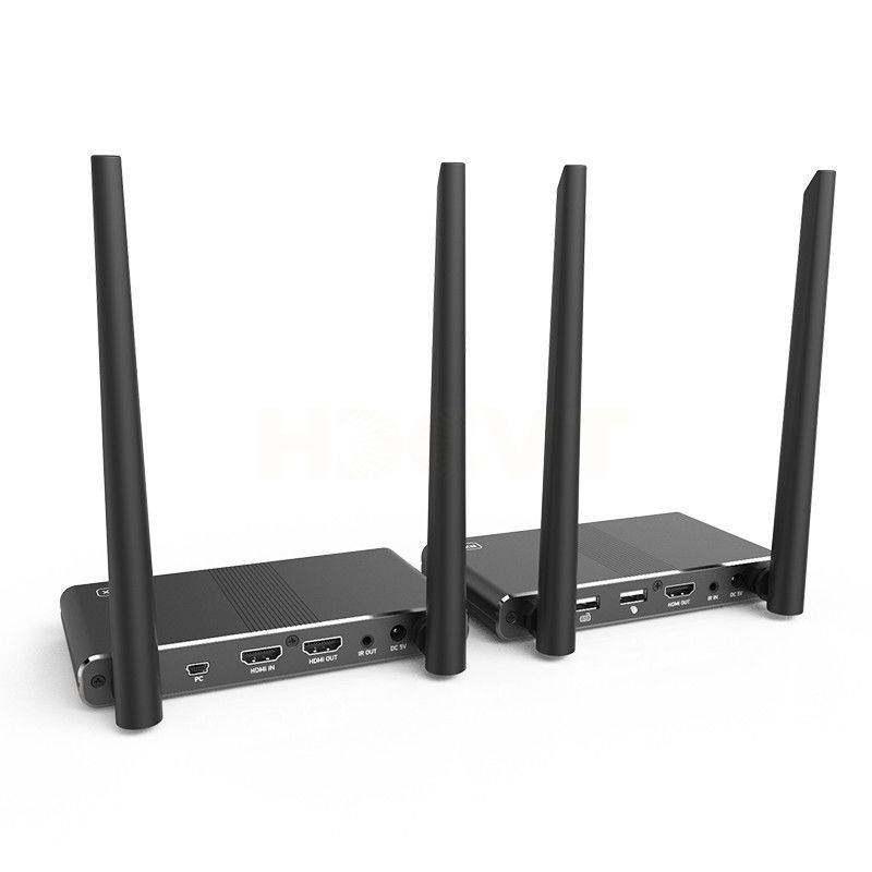 100m Extender HDMI Over Wireless Extender Support Point Untuk Multicast Hingga 4 Penerima