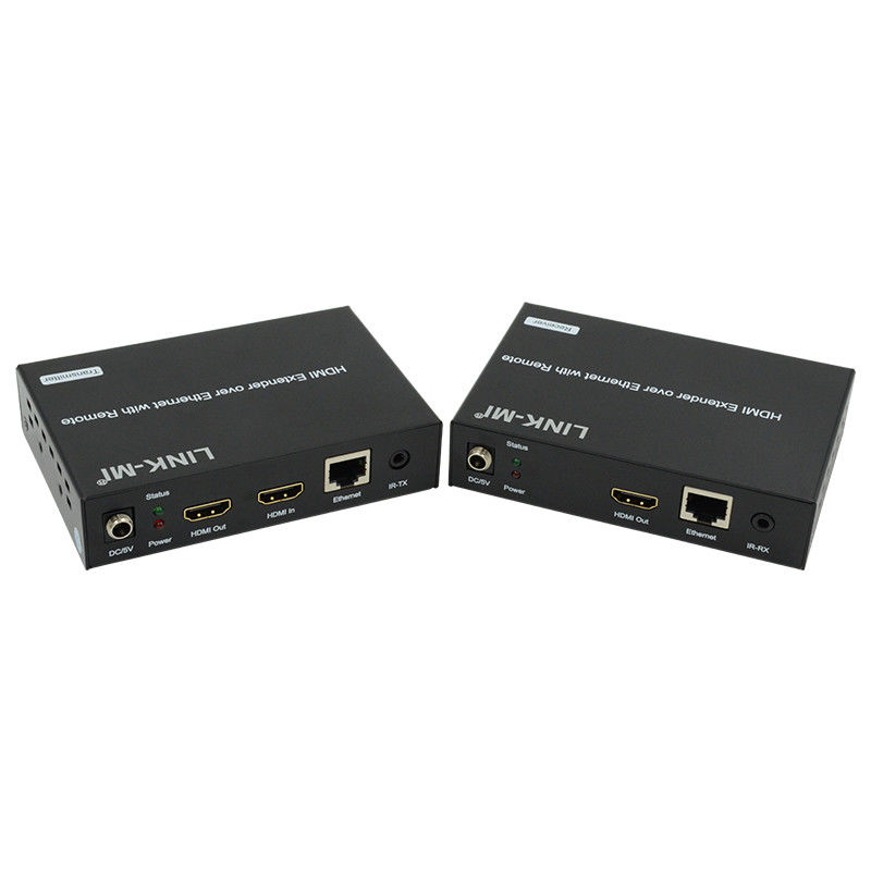 120M AV HDMI Over IP POE Extender Dukungan POE RS232 Video HDMI Extender