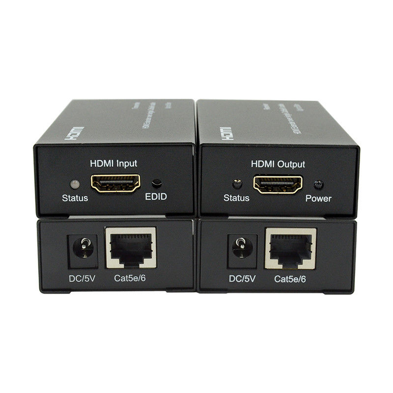 1080i SDI Extender 50m HDMI Over Cat6 Cat5eCable Dengan Dukungan Fungsi EDID 1080P
