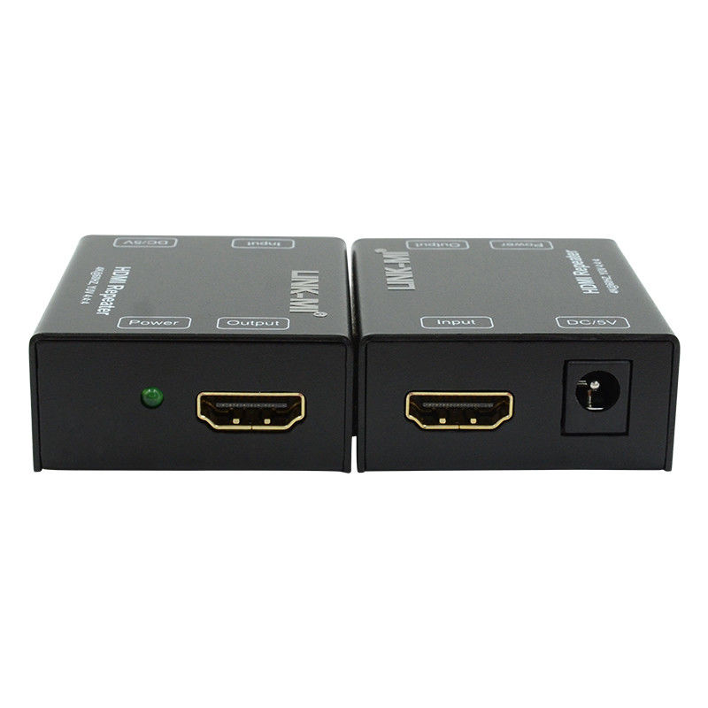 50M HDMI Extender Repeater Dukungan 4K@60Hz HDMI2.0 3D CEC HDMI Video Extender