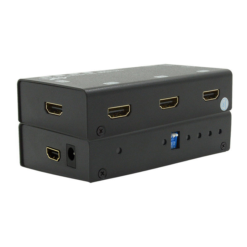 1X4 Video Splitter HDMI 4k 60Hz AV Splitter Dukungan 3D EDID Untuk 4 TV Ultra HD