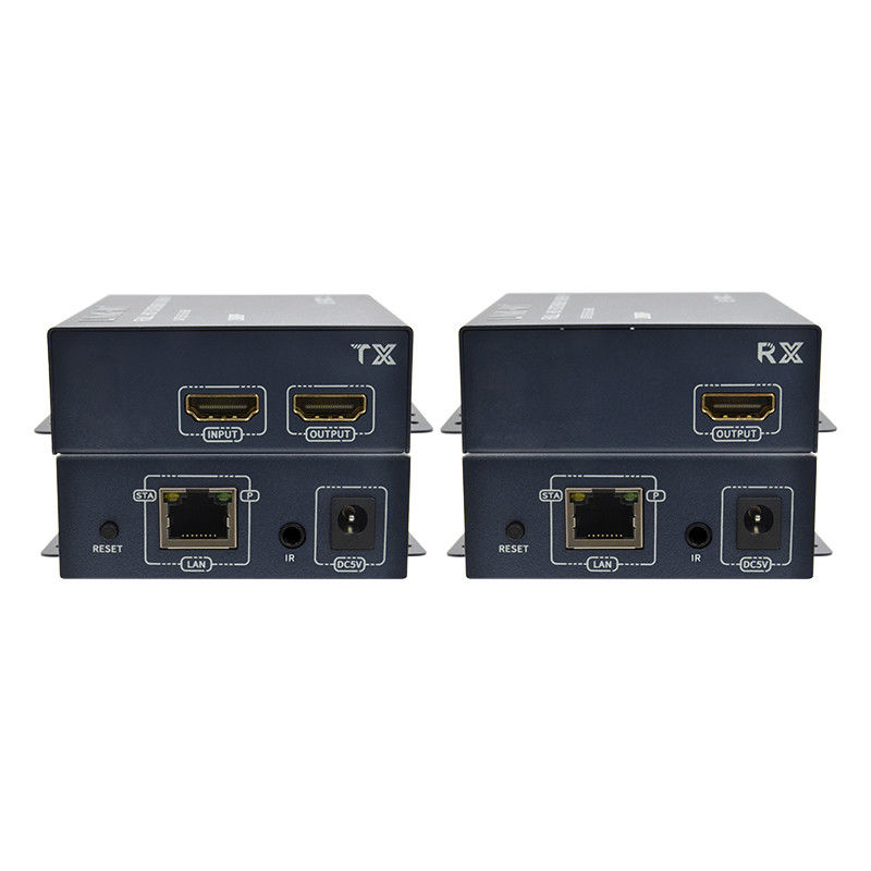 200M Extender HDMI Over TCP / IP 1080P Dukungan Point To Point Point To Multi Point