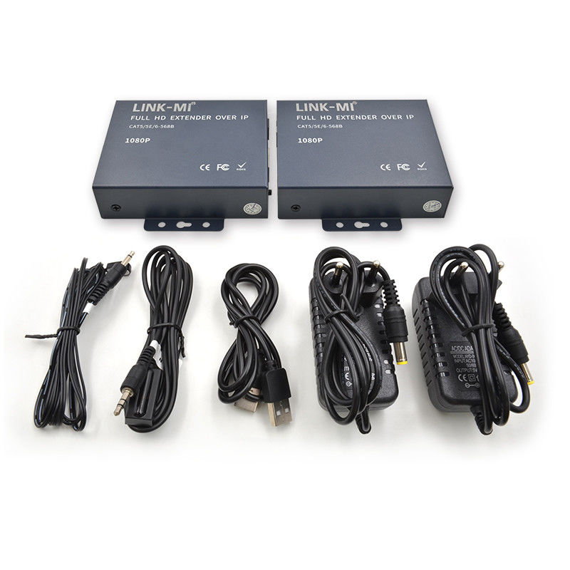 200M Extender HDMI Over TCP / IP 1080P Dukungan Point To Point Point To Multi Point