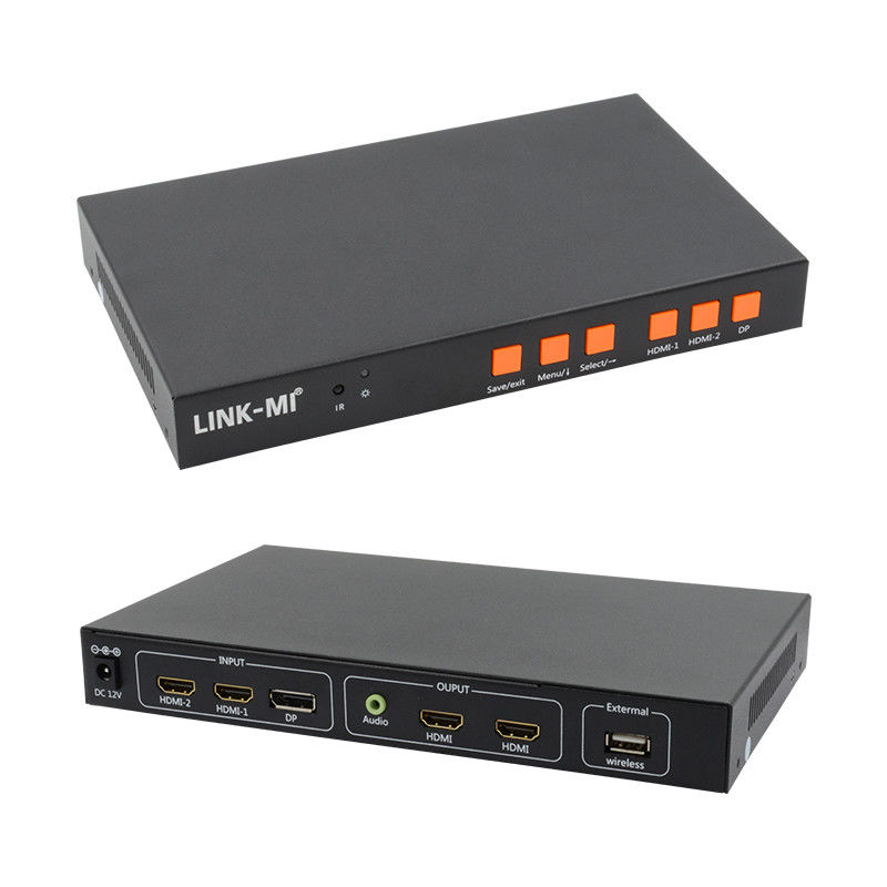 Telepon Mirror Cast 4k Video Wall Processor Video Rotator 90 180 270 derajat Rotasi