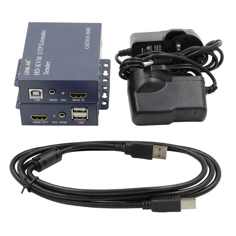 HD-KVM 200m HDMI Extender Dukungan Resolusi Video Hingga 1920×1080 60Hz