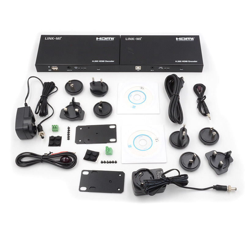 120M H.265 AV Over IP Extender Bekerja dengan CMPSystem untuk Audio