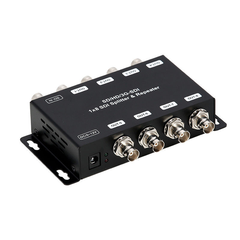 LM-SDI-108B 1 sampai 8 SD/HD/3G-SDI Distribution Amplifier Repeater dengan Impedansi 75 ohm