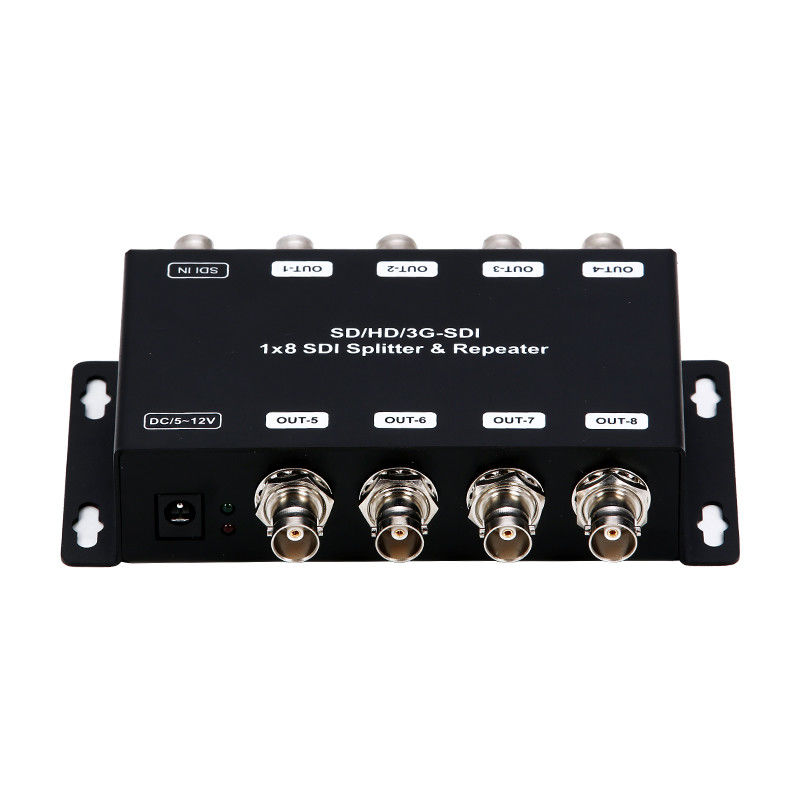 LM-SDI-108B 1 sampai 8 SD/HD/3G-SDI Distribution Amplifier Repeater dengan Impedansi 75 ohm