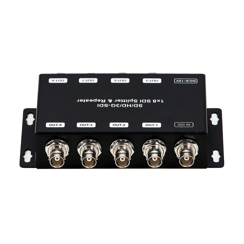 LM-SDI-108B 1 sampai 8 SD/HD/3G-SDI Distribution Amplifier Repeater dengan Impedansi 75 ohm