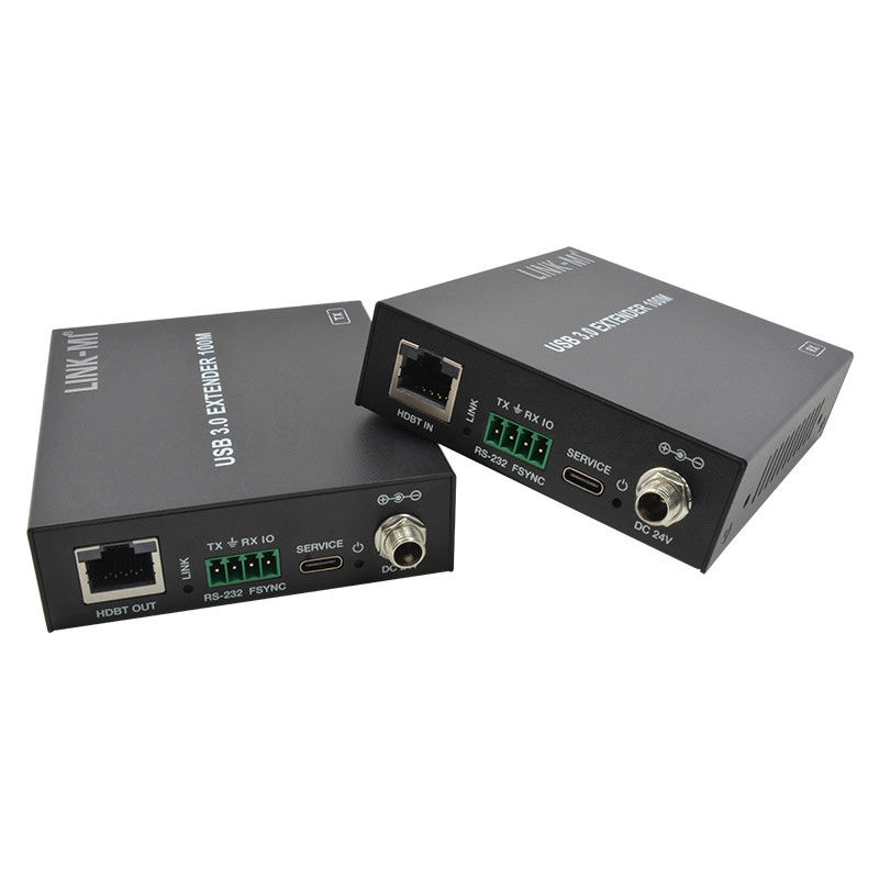 AC 100-240V 50/60Hz Input USB 3.0 Extender 100m Kecepatan dan Koneksi Stabil
