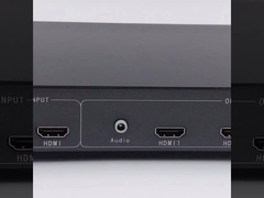 2X2 Video Wall Controller Dukungan HDMI USB Sinyal Input 1080P Untuk Iklan